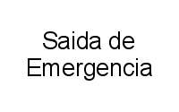 SAIDA DE EMERGENCIA