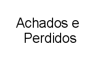 ACHADOS E PERDIDOS 