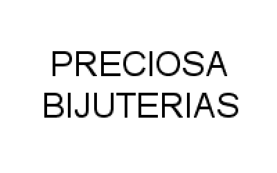 PRECIOSA BIJUTERIAS